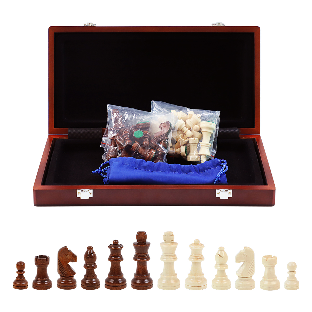 WG-CS14W Staunton Chess Set